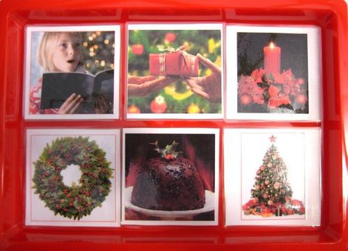 6-subject CHRISTMAS set, cards only