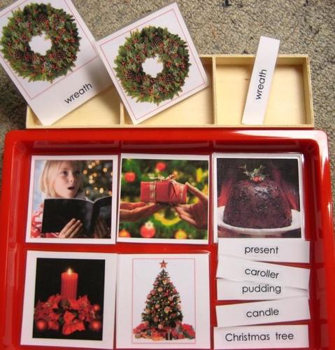 6-subject CHRISTMAS 3-part cards