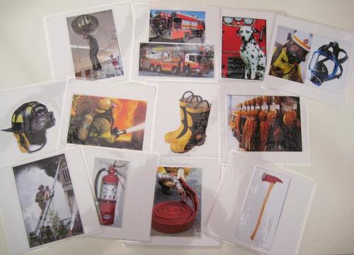 Full 14-card set FIREFIGHTERS, cards only