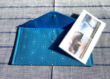 10 WEATHER Cards and Fabric Envelope with Starburst — view 3