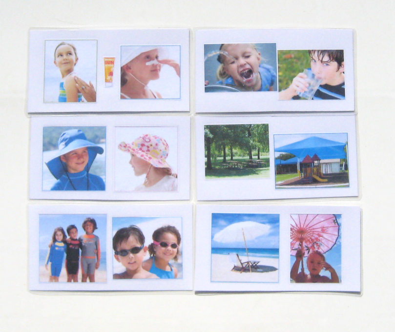 6-card SUN PROTECTION set