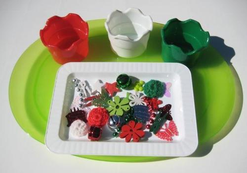 COLOUR-SORTING ACTIVITY