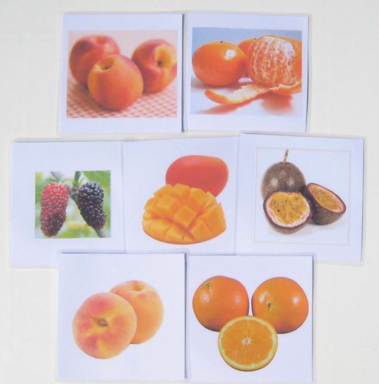 7-card FRUITS, Set #3