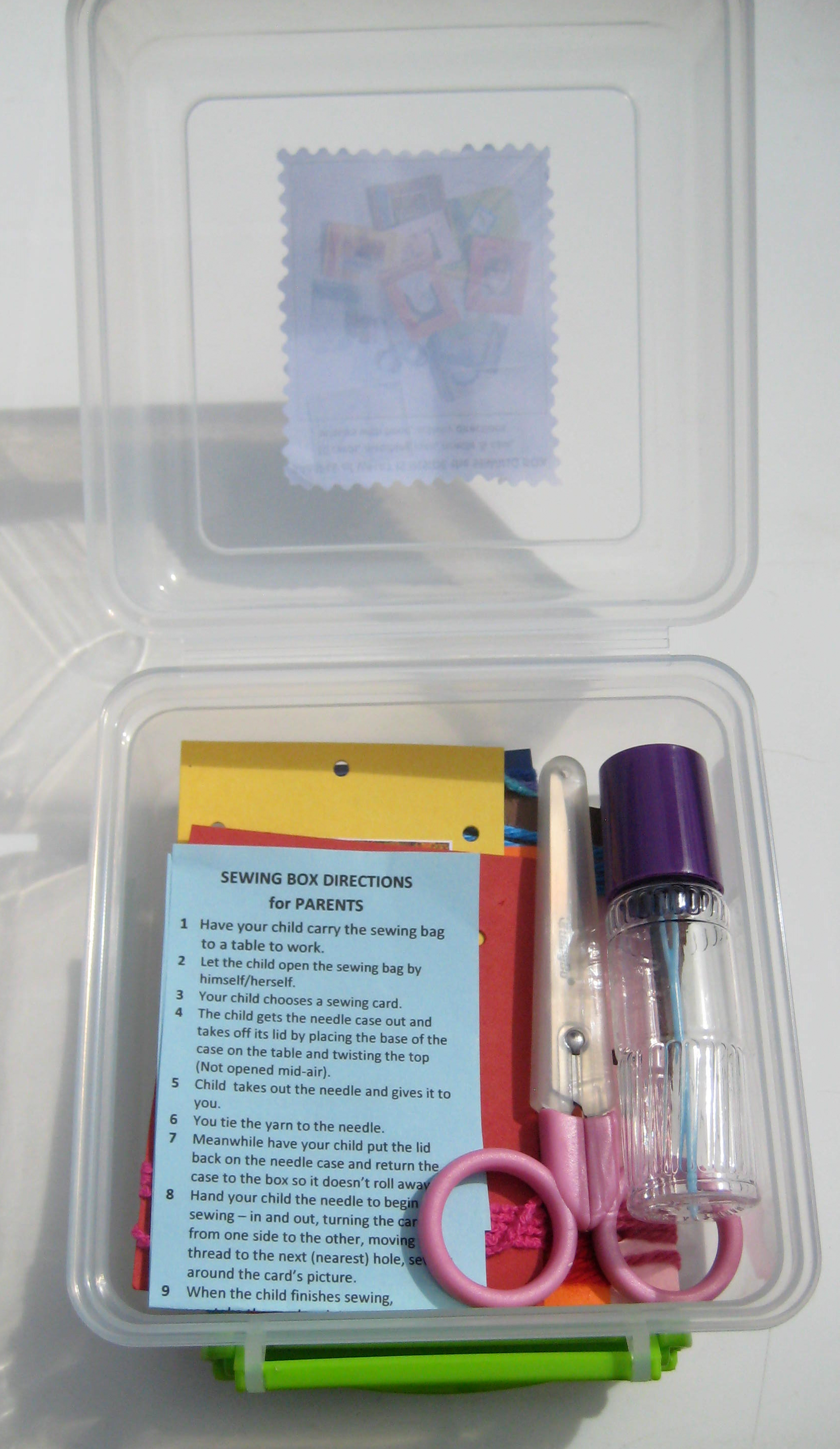 SEWING ACTIVITY in a Box - Image 2