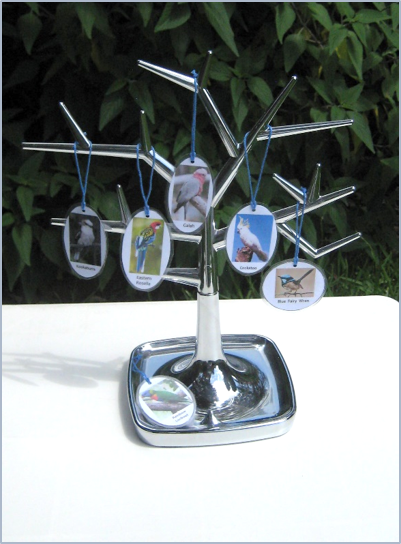 LANGUAGE TREE in Silver
