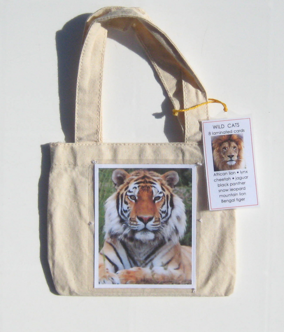 8 WILD CATS cards only in Tote Bag
